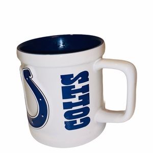NWOT NFL Indianapolis Colts 3D Logo Football Mug